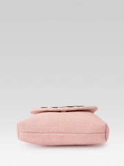 Tribal Sutra Dusty Pink Boho Canvas Sling Bag