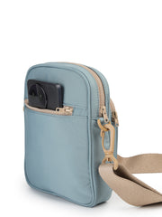 Drift Dusty Blue Polyester Solid Sling Bag