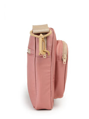 Drift Dusty Rose Pink Polyester Solid Sling Bag