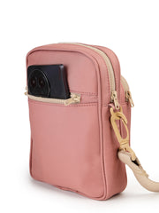 Drift Dusty Rose Pink Polyester Solid Sling Bag