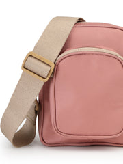 Drift Dusty Rose Pink Polyester Solid Sling Bag