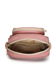 Drift Dusty Rose Pink Polyester Solid Sling Bag