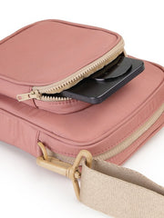 Drift Dusty Rose Pink Polyester Solid Sling Bag