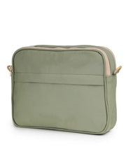 Drift Sage Green Polyester Solid Sling Bag