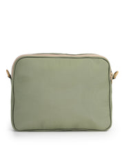 Drift Sage Green Polyester Solid Sling Bag