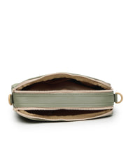 Drift Sage Green Polyester Solid Sling Bag