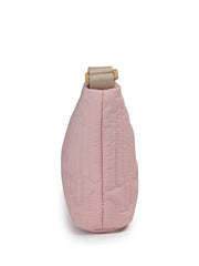 Drift Baby Pink Polyester Geometric Sling Bag