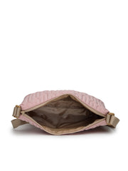 Drift Baby Pink Polyester Geometric Sling Bag