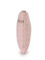 Drift Baby Pink Polyester Teardrop Quilted Sling Bag