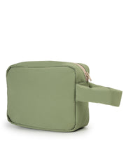 Drift Olive Green Polyester Travel Pouch