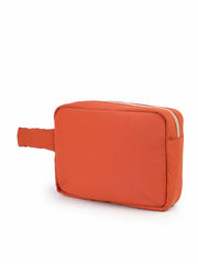 Drift Burnt Orange Polyester Travel Pouch