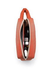Drift Burnt Orange Polyester Travel Pouch