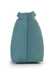 Drift Dusty Teal Blue Polyester Solid Travel Bag