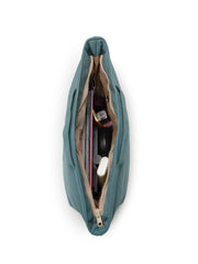 Drift Dusty Teal Blue Polyester Solid Travel Bag