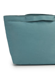 Drift Dusty Teal Blue Polyester Solid Travel Bag
