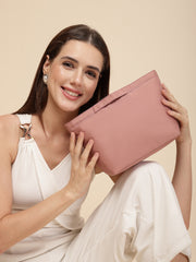 Drift Dusty Rose Pink Polyester Solid Travel Bag