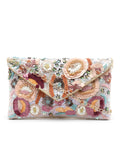 Ghoomar Floral Embellished Suede Sling Bag