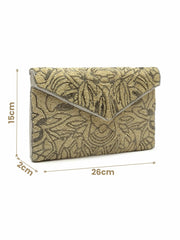 Ghoomar Abstract Embellished Canvas Sling Bag