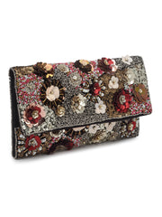 Ghoomar Floral Embellished Canvas Sling Bag