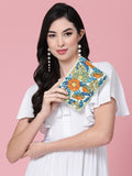 Ghoomar Floral Embellished Canvas Sling Bag