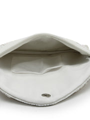 Boho Floral Embellished Cotton Canvas Sling Bag