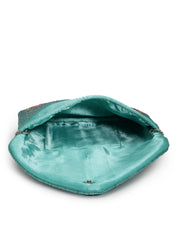 Boho Quirky Embellished Satin Sling Bag