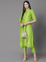 Dangle Striped Embellished Wedding Favor Potli Set of 10 | Designer Haldi Function Gift Bags