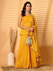 Dangle Striped Embellished Wedding Favor Potli Set of 10 | Designer Haldi Function Gift Bags