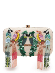 Adorn Quirky Embellished Clutch with signature gift box | Best Karwa Chauth Gift