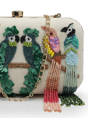 Adorn Quirky Embellished Clutch with signature gift box | Best Karwa Chauth Gift