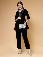Adorn Quirky Embellished Clutch with signature gift box | Best Karwa Chauth Gift