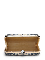 Gilded Gleam Printed Palace Clutch with signature gift box | Wedding Gift for Women