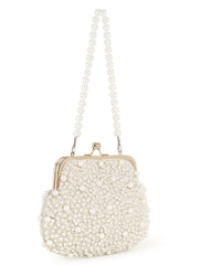 Adorn Pearl Embellished Clutch – Perfect Rakhi Gift for Sister