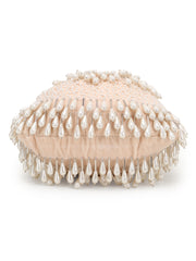 Dangle Pearl Embellished Wedding Favor Potli Set of 10 | Luxury Wedding Keepsake Gift Bags
