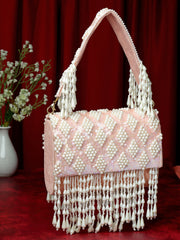 Coffer Harlequin Embellished Velvet Clutch