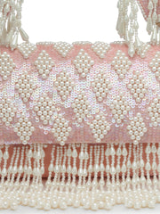 Coffer Harlequin Embellished Velvet Clutch