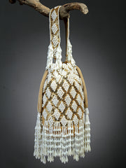Dangle Diamond Embellished Velvet Potli