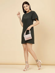 Coffer Floral Embellished Faux Silk Clutch