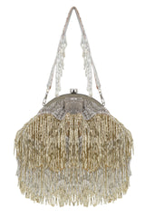 Hue Embellished Faux Silk Purse Clutch