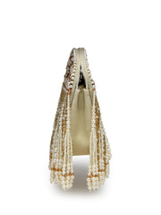 Droop Abstract Embellished Clutch with signature gift box | Bridesmaid Gift