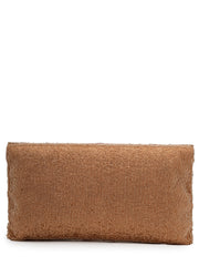 Adorn Floral Embellished Faux Silk Clutch