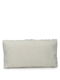 Anekaant Adorn Rose Gold & Pink Stone Work Embellished Faux Silk Clutch