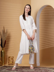 Tipify Mirror Work Embellished Fabric Potli