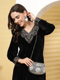 Anekaant Mosaic Silver Mosaic Embellished Metal Clutch