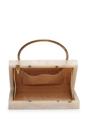 Marble Muse Resin Marble Textured Clutch