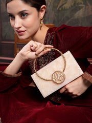 Marble Muse Resin Marble Textured Clutch