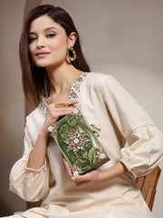 Marble Muse Resin Clutch