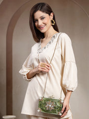 Marble Muse Resin Clutch