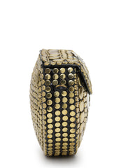 Metal Mirage Mosaic Clutch