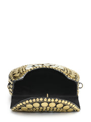 Metal Mirage Mosaic Clutch